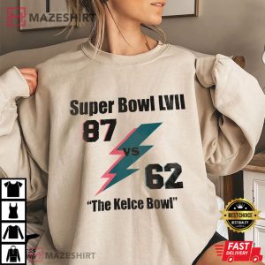 Kelce VS Kelce Bowl Vintage American Football T Shirt 3