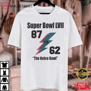 Kelce VS Kelce Bowl Vintage American Football T Shirt 4