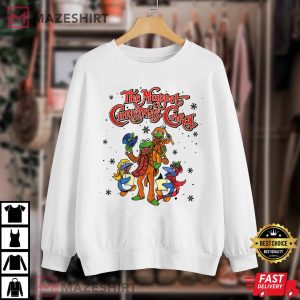 Retro 90s The Muppet Christmas Carol Characters T Shirt 1