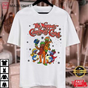 Retro 90s The Muppet Christmas Carol Characters T Shirt 2