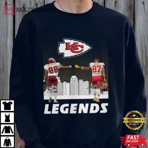 Retro Kansas City Chiefs Football Legend T Shirt 2