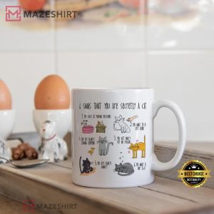 Six Signs That You Are Secretly A Cat Crazy Cat Mug 3