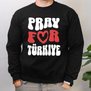 Pray For Turkey Turkey Flag Support T Shirt 3
