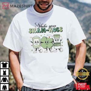 Shake Your Shamrocks St Patricks Day Nurse T Shirt 4