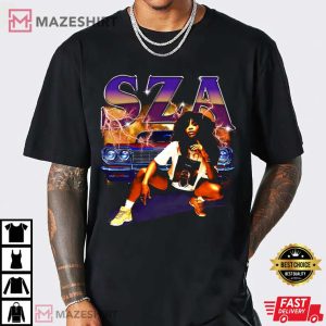 Retro SZA Vintage 90s Gift For Fans T Shirt 2