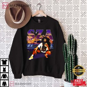 Retro SZA Vintage 90s Gift For Fans T Shirt 4