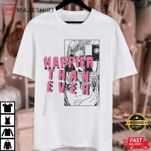 Billie Eilish Happier Than Ever T Shirt 2