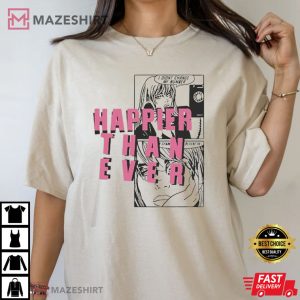 Billie Eilish Happier Than Ever T Shirt 3