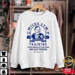 Mickss Gym Boxer Boxing Gloves Rocky T Shirt 1