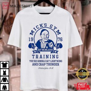 Mickss Gym Boxer Boxing Gloves Rocky T Shirt 2