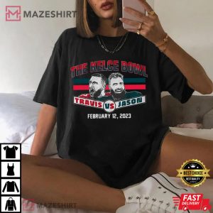 Jason And Travis Kelce The Kelce Super Bowl 57 T Shirt 2