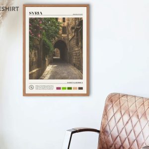 Syria Middle East Wall Decor Poster 3