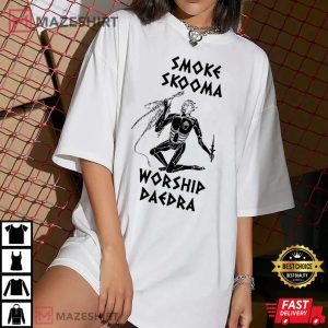 Smoke Skooma Worship Daedra Gamer Heartbeat T Shirt 4