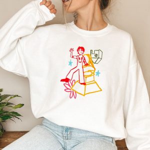 Harry Styles Wear Jumpsuit At Grammys Art Painting T Shirt 1