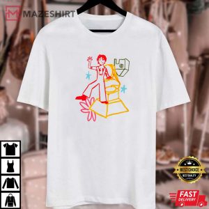 Harry Styles Wear Jumpsuit At Grammys Art Painting T Shirt 3
