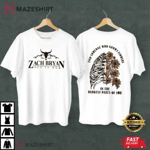 Zach Bryan Sun To Me Lyrics Find Someone Who Grows Flowers T Shirt 1