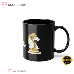 Emory Tate Chess Top G Black Coffee Mug 3