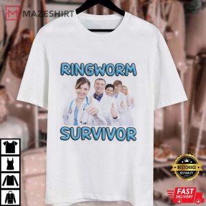 Ringworm Survivor Skin Disease T Shirt 1