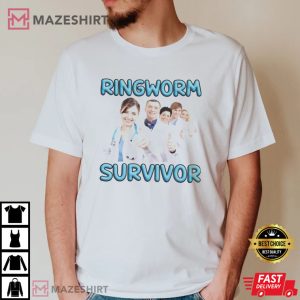 Ringworm Survivor Skin Disease T Shirt 4