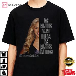 Shakira Bzrp Music Sessions 53 Las Mujeres Ya No Lloran T Shirt 1