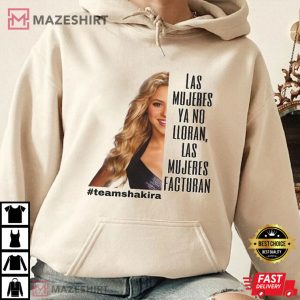 Shakira Bzrp Music Sessions 53 Las Mujeres Ya No Lloran T Shirt 4