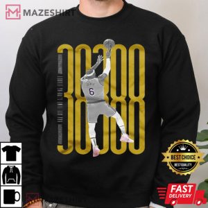 Celebrate LeBrons Historic Milestone With The All Time Points Leader LeBron James T Shirt 3