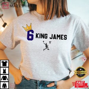 King LeBron James Basketball Lovers T Shirt 2