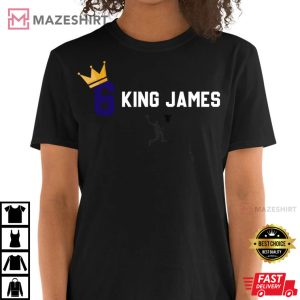 King LeBron James Basketball Lovers T Shirt 3