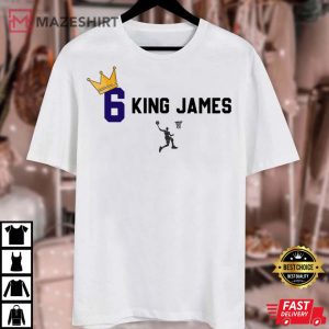 King LeBron James Basketball Lovers T Shirt 4