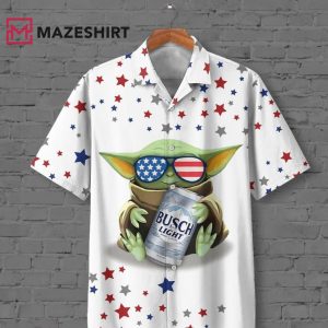 Star Wars Yoda American Glasses Hawaiian Shirt