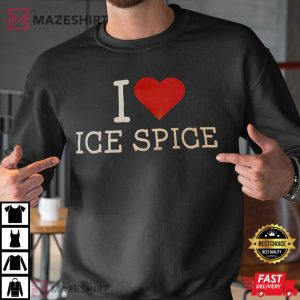 I Love Ice Spice I Heart Ice Spice T Shirt 2