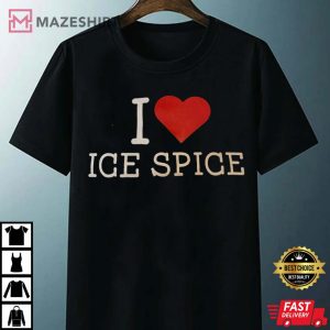 I Love Ice Spice I Heart Ice Spice T Shirt 3