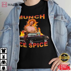 Ice Spice Munch Vintage T Shirt 2