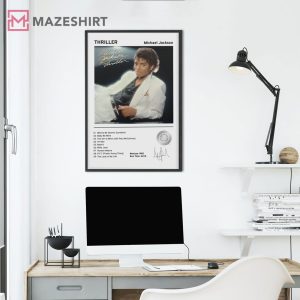 Michael Jackson Thriller Album Poster 2