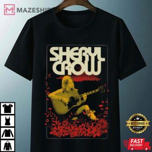 Sheryl Crow Rock N Roll Half Of Time 2023 Tour T Shirt 4