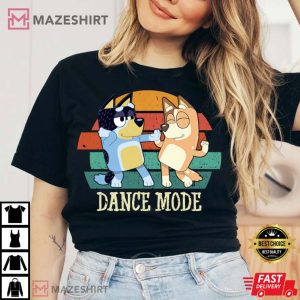 Bluey Family Dance Mode Bluey Toddler T Shirt 1