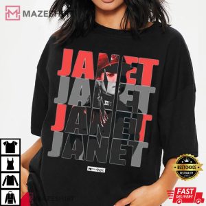 Janet Jackson Together Again Tour 2023 Gift For Fan T Shirt 2