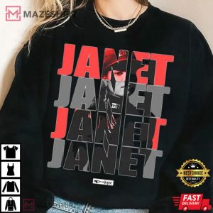 Janet Jackson Together Again Tour 2023 Gift For Fan T Shirt 4