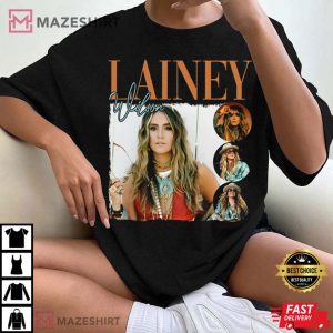 Lainey Wilson Country With A Flare Trippy Peach Tour 2023 Merch T Shirt 2