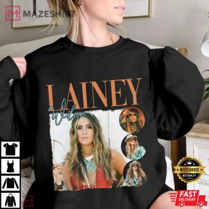 Lainey Wilson Country With A Flare Trippy Peach Tour 2023 Merch T Shirt 3