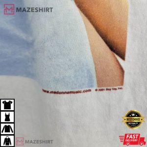 Madonna Drowned World Tour 2001 Gift For Fan T Shirt 2