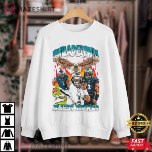 Jalen Hurts Philadelphia Eagles Football Fans Gift T Shirt 1