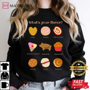 Pan Dulce Conchas Mexican Food T Shirt 3