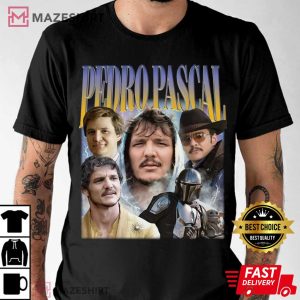 Pedro Pascal Nacos Javier Pena Retro Vintage T Shirt 1