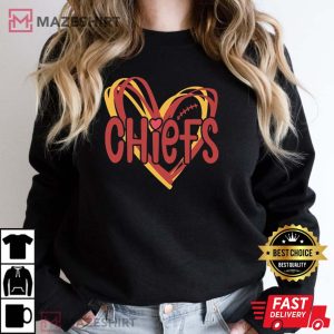 Kansas City Chiefs In My Heart Gift For Fans T Shirt 1