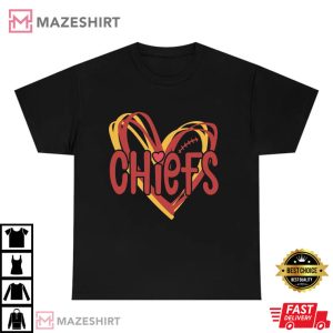 Kansas City Chiefs In My Heart Gift For Fans T Shirt 2