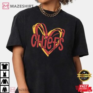 Kansas City Chiefs In My Heart Gift For Fans T Shirt 4