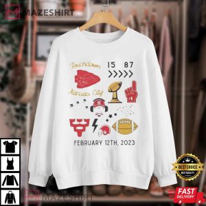 Touchdown Kansas City At Super Bowl LVII 2023 T Shirt 1