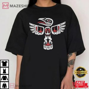 Native American Haida Tribe Signal T Shirt 4