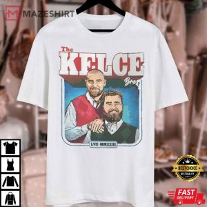 The Kelce Brothers Philadelphia vs Kansas City Champion Bowl T Shirt 4